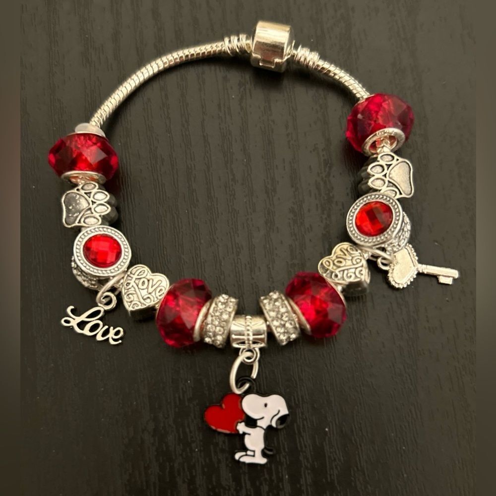 Snoopy Charm Bracelet